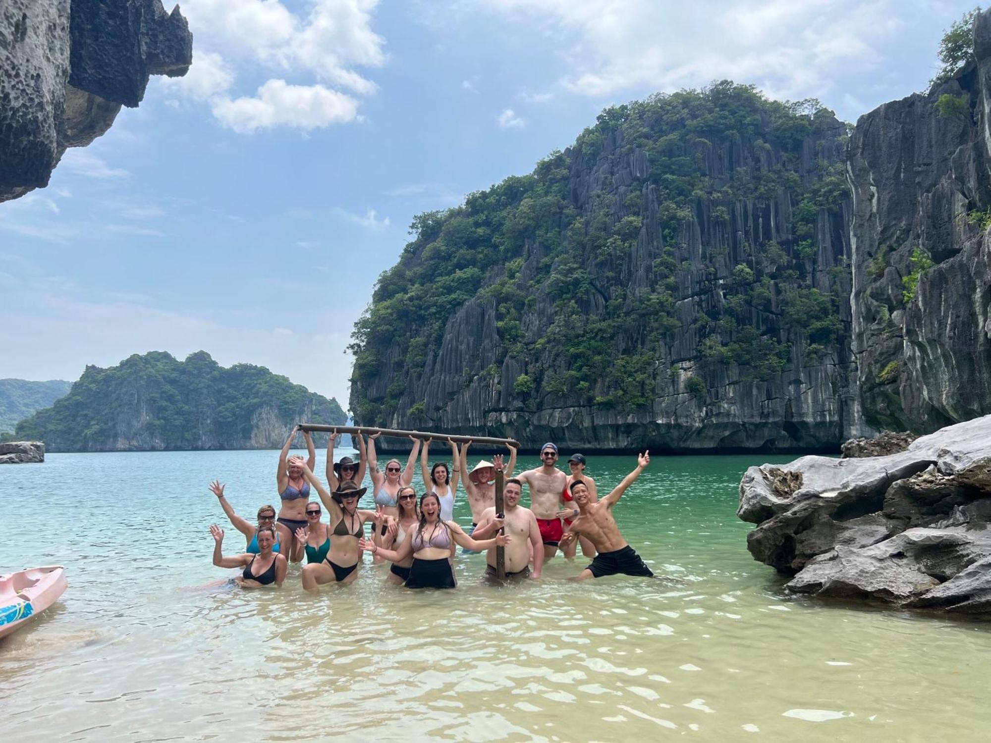 Cat Ba Wonder Hotel Dong Khe Sau Zewnętrze zdjęcie